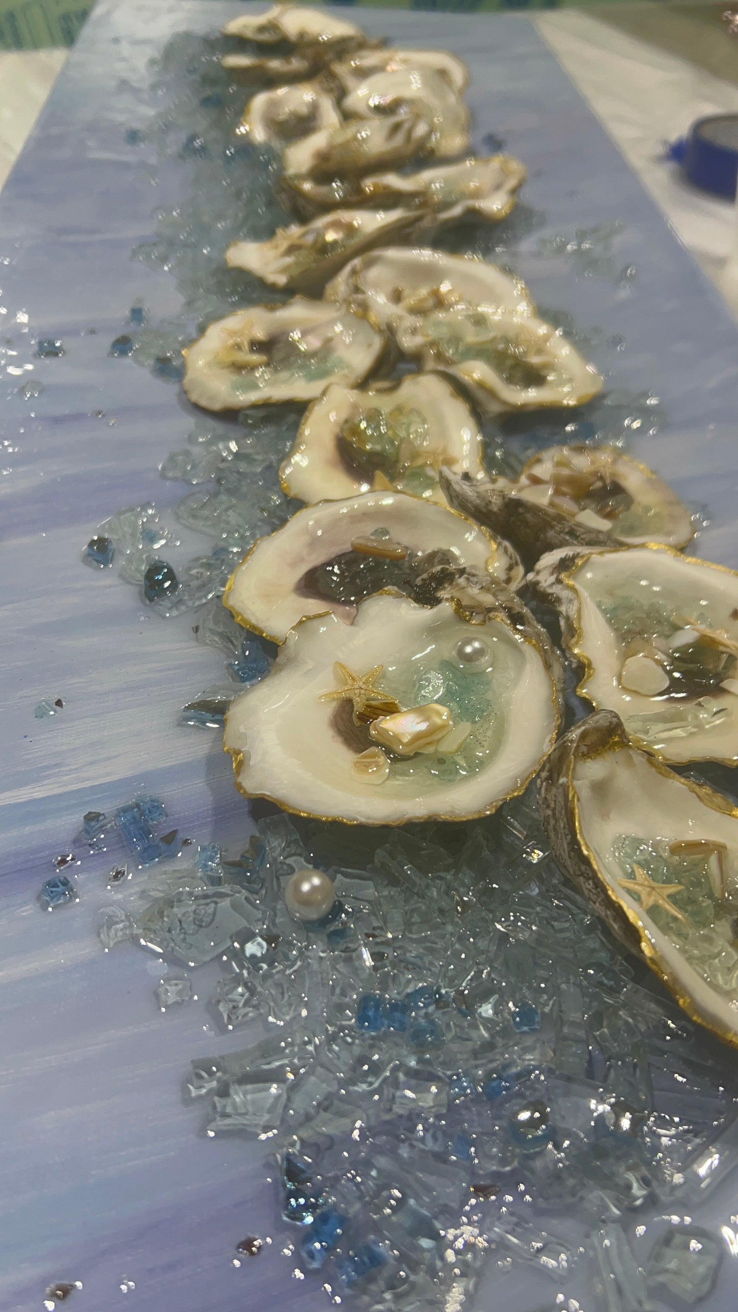 Oyster painting