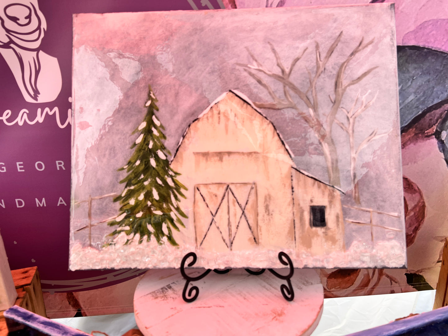 Winter Barn